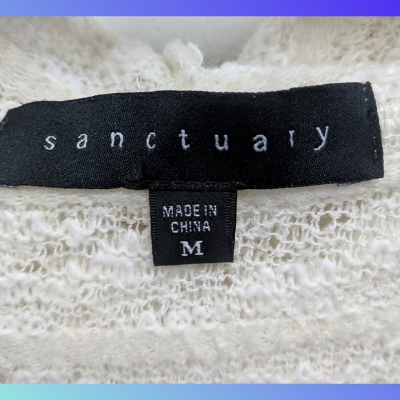 Anthropologie Sanctuary Soft Hooded Sweater - Picture 4 of 5